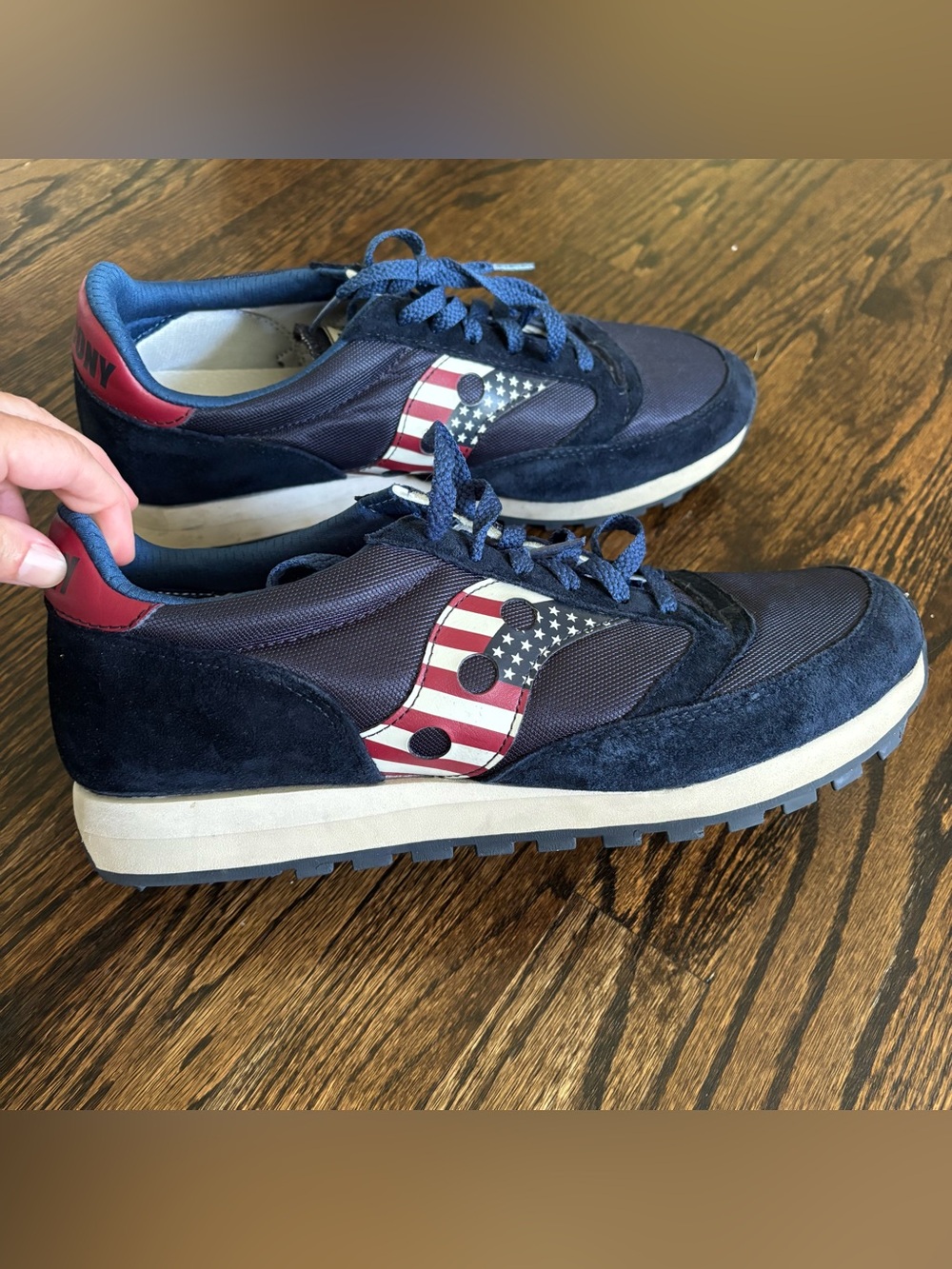Saucony Jazz 81 stars & stripes sneakers men’s size 12